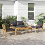 ZUN Garden sofa set （Prohibited by WalMart） 41784605