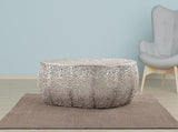 T3601-50 Oval Coffee Table Silver B009140730
