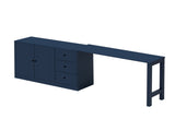 89.7''Wooden Sideboard with Extendable Table,Multifunctional Storage Cabinet with 2 Doors N711P334768V