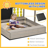 Kids Sandbox with Cover 41773663