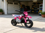 Kids Electric Dirt Bike 36V with Brushless Motor Up to 9.9 MPH Inflatable Tires Rear Suspension 65446024