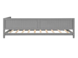 Twin Size Wood Daybed/Sofa Bed, Gray WF297689AAE