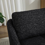 31.5"W Swivel Accent Chair and Comfy Round Accent Single Sofa Chair, 360 Degree Club Chair, Lounge W1852P204919
