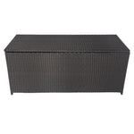 ZUN Outdoor Storage Box, 113 Gallon Wicker Patio Deck Boxes with Lid, Outdoor Cushion Storage Container W32965341