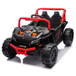 ZUN 24V Kids Ride On UTV,Electric Toy For Kids w/Parents Remote Control,Four Wheel suspension,Low W1396P163687