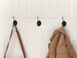 Entryway Bench with Standing Coat Rack, Hall Tree with Shoe Storage Bench, Entryway Organizer with 5 W409P262447