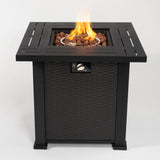 ZUN 28inch Square Fire Pit Table W853102853