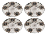 4pcs Hubcaps Center Cap for 00-04 Ford F150 00-02 Expedition w/ 17x7.7 Steel Rim 85410493