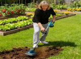 Cordless Tiller Cultivator,800W Electric Cordless Tiller Cultivator, 21V Battery Powered Soil Tiller 99957180