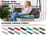 Outdoor Bench Cushion, 60 20 4 Inch, Tufted Waterproof Swing Cushion with Ties, for Patio Bench 89231120