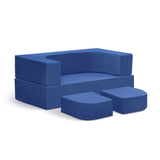 Kids Sofa Bed,Modular Couch Free Combination,Convertible Toddler Play Couch Furniture for Small W1889P337556