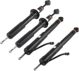 4pcs Front & Rear Air Shocks Struts Absorbers ADS Kit Replacement for Lexus GX470 Toyota Land 24217974