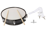 14 x 5.5 inches Professional Marching Snare Drum & Drum Stick & Strap & Wrench Kit Black 19215180