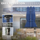 Outdoor beach umbrella/Double-Sided Sun Umbrella 18126179