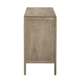 U-Style Storage Cabinet Sideboard Wooden Cabinet with 2 Metal handles and 2 Doors for Hallway, N711P241278A