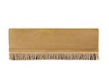 Duchess 33" Medium Princess Pet Bed Sofa with Fringe Skirt, Gold Yellow Performance Velvet B2719P479030