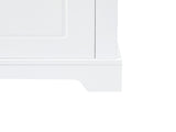 Tall Bathroom Storage Cabinet, Freestanding Storage Cabinet with Twos and Adjustable Shelves, 99964212