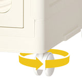 Portable Wardrobe Closet Storage Organizer for Clothes,Clothes Dresser, Magnetic Doors with 4 Cubes 76602554