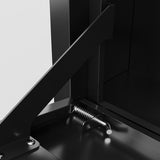 Outdoor Parcel Drop Box ,Courier Locker with Combination Lock,Floor Standing Parcel Locker Size W396P278340