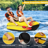 Yellow Inflatable Towable Tube Banana Boat for Boating 57978634