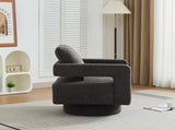 29.13" W Square Swivel Accent Chair, Modern Rotating Arm Chair with Open Back,360 Degree Rotation, W3188P280199
