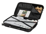 Vertical pattern four-in-one universal wheel with handle trolley case 16in 20in 24in 28in ABS 49806101