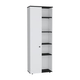 Hoyt Kitchen Pantry Storage Cabinet With and Five Interior and Exterior Shelves B070P173178
