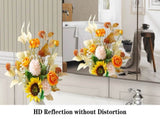 32*28Medicine Cabinet with Mirror for Bathroom, Wall Mounted Bathroom Mirror with Storage, W708P421793