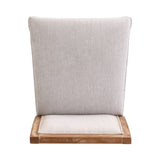 30.5 Inch Height Bar Stools set of 2, Rubber wood Frame,fabric Sponge cushion and Upholstered N780P192217N