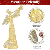 4ft 30V 3.6W Angel 130Led Warm White Light Leather Thread Light Wrapped Around Cotton Thread And 52409857