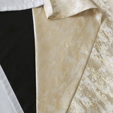 Jacquard Lined Total Blackout Rod Pocket/Back Tab Curtain Panel B03599768