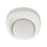 Willow 35.5" Upholstered Woven Patio Deep Seating Armchair, Golden Brown Wicker Frame, Wheat Beige B2719P305699