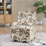 ZUN Flannel single dining chair with soft seat cushion and backrest, no armrests, matching pillow can be W487P221667