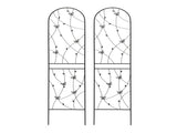4 Pack Metal Garden Trellis 86.7" x 19.7" Rustproof Trellis for Climbing Plants Outdoor Flower W1586P268062