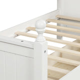 Wood Daybed with Three Drawers ,Twin Size Daybed,No Box Spring Needed ,White WF295565AAK
