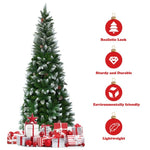 ZUN 5 Feet Artificial Christmas Tree with Pine Cones 70561720