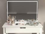 ZUN Vanity Desk Set With Mirror For Makeup, Makeup Table With 1 Drawer Storage Cosmetics, Vanity W760P206124