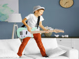 30in Maple Fingerboard Mini Electric Guitar Kit with 5W Amplifier Bag String 20480479