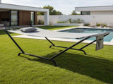 Freestanding Hammock with Stand, 600LBS Heavy Duty Outdoor Hammock Bed with Soft Pillow & Storage 52882641