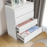 Wood Simple 4-Drawer Dresser White 89025361