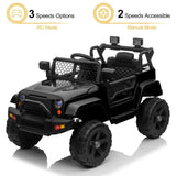 Dual Drive 12V 4.5A.h with 2.4G Remote Control Jeep Black 07310911