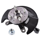 Steering Knuckle & Wheel Bearing Hub Front Left for 2001 2002 Honda Civic 1.7L 92733290