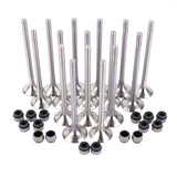 8x Intake Valves & 8x Exhaust Valves for VW Passat Beetle Audi Seat Leon 2.0 TDI 03L109601 03L109611 32822582
