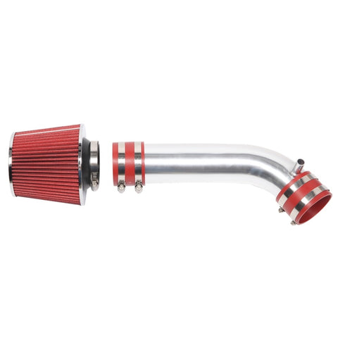 ZUN 3" Intake Pipe With Air Filter for Nissan 350Z2003-2006 3.5L V6 Red 15782278