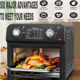12.5 Quart 7-in-1 Convection Toaster Oven, 1500W, 5 Pre-set Menus, Roast, Bake, Grill, Broil, Toast, W1002P292365