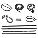 9Pcs Trunk Seal Weatherstripping Kit 128555 Fit for Chevrolet Monte Carlo 1983-1988 36841405