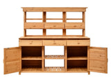 65.7'' H Tall Garden Potting Bench Table with Hutch,Patio Storage 48434097