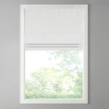 Basketweave Room Darkening Cordless Roman Shade B03598279