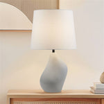 ZUN Asymmetrical Ceramic Table Lamp Grey See below B035P264543