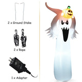 6-foot Halloween inflatable pumpkin decoration 68752356